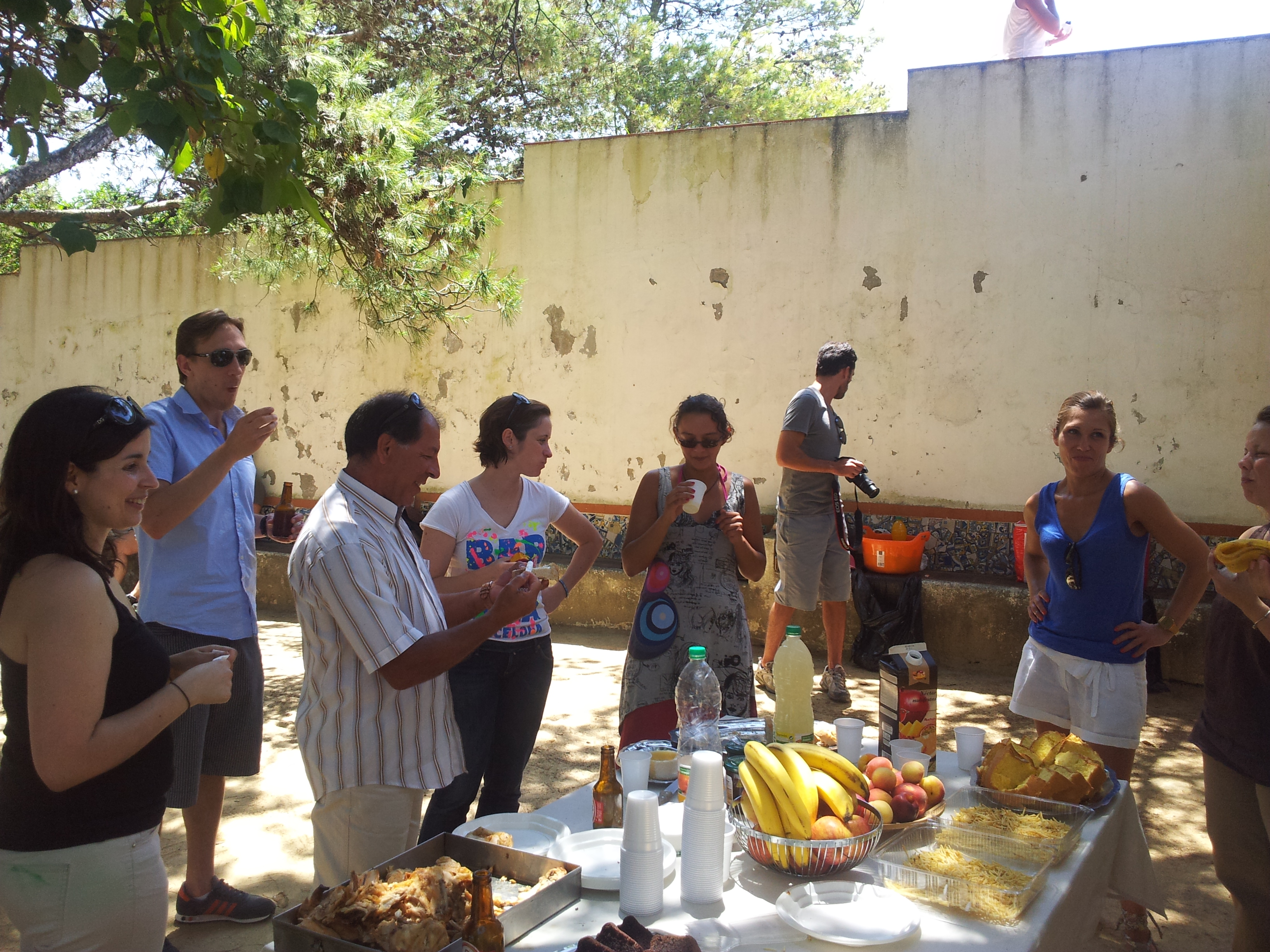 Almoço no Convento dos Capuchos