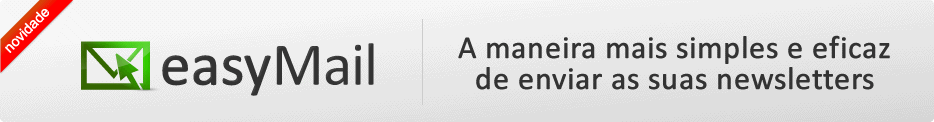 easyMail - A maneira mais simples e eficaz de enviar as suas newsletters