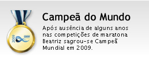 Beatriz Gomes, Campe&atilde; do mundo de maratonas 2009